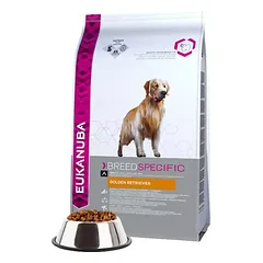 Eukanuba Breed Specific sausas maistas auksaspalviams retriveriams su vištiena AB 12 kg