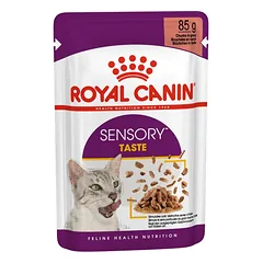Royal Canin FHN Sensory Taste In Gravy kačių konservai padaže suaugusioms katėms, 85 g