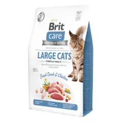 Brit Care Cat GF Large Power&Vitality sausas maistas didelių veislių veislių katėms, 0,4 kg
