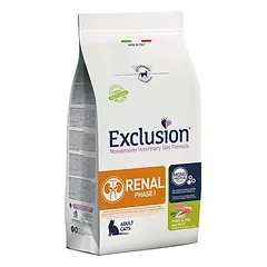 Exclusion Renal Diet Phase I maistas katėms su kiauliena, žirniais ir ryžiais 1.5 kg