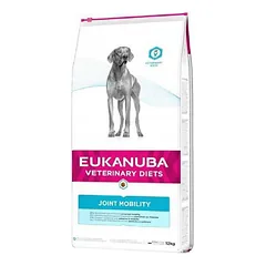 Eukanuba Veterinary Diets Joint Mobility sausas maistas suaugusiems šunims su sąnarių ir svorio kontrole, 12 kg