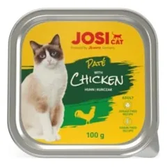 JosiCat Paté with Chicken paštetas katėms su vištiena, 100 g.