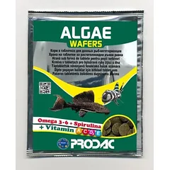 PRODAC ALGAE WAFERS augalinė plokštelė žuvims 15g