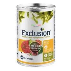 Exclusion Mono Protein Mediterraneo konservuotas maistas šunims su jautiena, 400 g