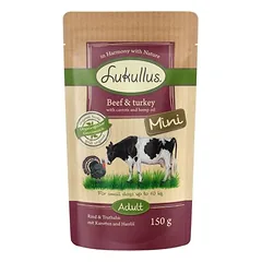Lukullus Naturkost Adult Mini Getreidefrei 6 x 150 g