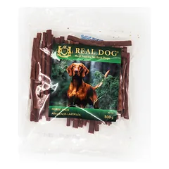 REAL DOG SNACKS arklienos lazdelės, 500 g