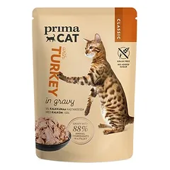 PrimaCat Classic padaže drėgnas maistas katėms 12 x 85 g, 80 - 99 g — 4 nuotrauka
