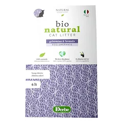 Natural Derma Pet kukurūzų kačių kraikas, jazminų ir levandų kvapo
