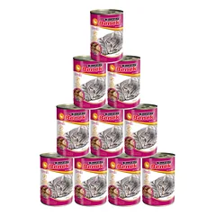 Super Benek katė be grūdų gabaliukai su ančių padažu 10x415 g