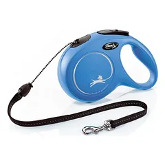 Flexi Classic M automatinis virvinis pavadėlis, šunims iki 20 kg, 5 m, Raudonas — 2 nuotrauka