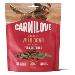 Carnilove Crunchy skanėstai šunims su šerniena ir erškėtuogėmis 6x200g