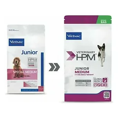 Virbac HPM Dog Junior Medium 3 kg — 2 nuotrauka