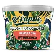 Lapsie Exotic Fruit Cubes Horse skanėstas šunims su arkliena