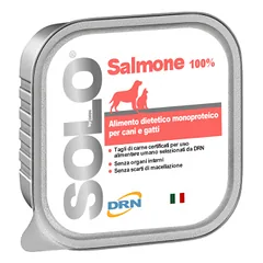 Solo konservai šunims ir katėms "Salmone" su lašiša