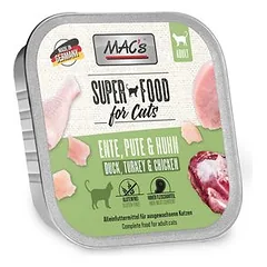 MAC's CAT - lėkštelės, drėgnas maistas katėms 16x100g — 4 nuotrauka