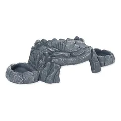 Repti Planet Slėptuvė su dviem magnetiniais dubenėliais 39x14,5x9,5 cm