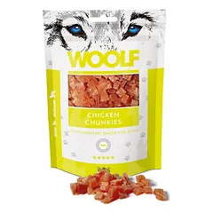 WOOLF Chicken Chunkies 100g vištienos kąsneliai