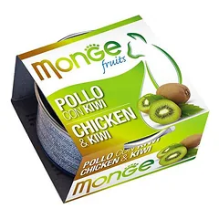 Monge Fruits Chicken & Kiwi konservai katėms su vištiena ir kiviu, 80 g