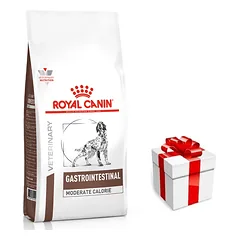 ROYAL CANIN Gastro Intestinal Moderate Calorie GIM23 2kg + STAIGMENA ŠUNIUI