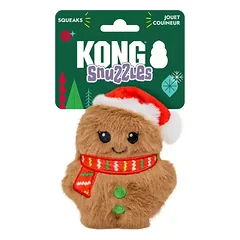KONG Holiday Snuzzles šventinis žaislas šunims, sausainėlis, XS