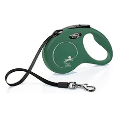 flexi New Classic S 5m olive green (lente) parduotuvėje Petz.lt