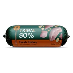 Tribal Gourmet Sausage dešra šunims su šviežia kalakutiena, 300 g