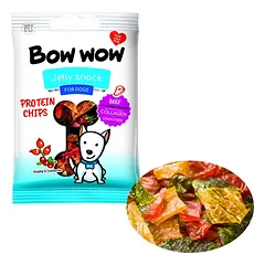 Skanėstai šunims BOW WOW Jelly snack, traškučiai iš želatinos, 60 g nuotrauka