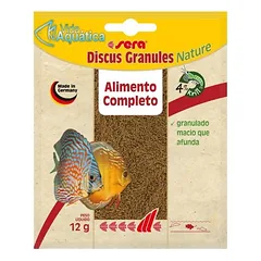 Sera Discus Granules lėtai skęstančios granulės diskams, 12 g nuotrauka