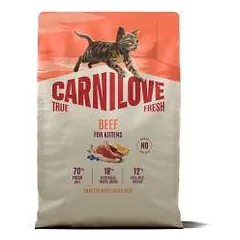 Carnilove True Fresh Beef sausas maistas kačiukams, 0,4 kg