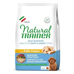 Natural Trainer Puppy & Junior Small & Toy mit Huhn