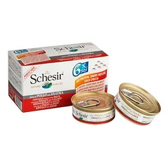 SCHESIR - Hühner-/Entenbrühe (6 x 50 g Packung) - SCHESIR