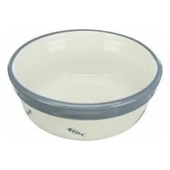 TRIXIE .Keraminių dubenėlių rinkinys, 2x0,3 l, 12 cm-26x7x14 cm, balta-mėlyna-p — 2 nuotrauka