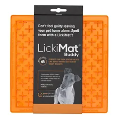 LickiMat Classic Buddy - laižymo kilimėlis šunims, kryžiaus raštas, Turkusowy / Miękka — 4 nuotrauka