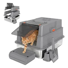 PawHut Katzenklo