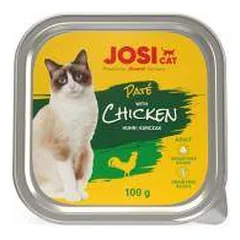 JosiCat Paté with Chicken paštetas katėms su vištiena, 100 g nuotrauka