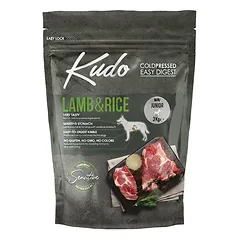 Kudo Mini Junior Lamb & Rice sausas maistas šuniukams 3 kg