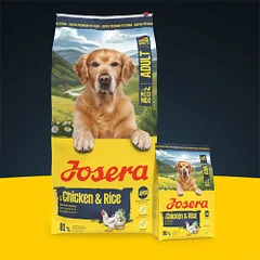 Josera Medi/Maxi Chicken&Rice sausas maistas šunims, 12,5 kg — 2 nuotrauka