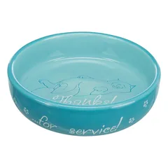 Trixie Ceramic Bowl For Short-Nosed Breeds keraminis dubenėlis katėms ir trumpasnukiams šunims, 0.3 l/15 cm — 2 nuotrauka