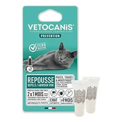 Vetocanis atbaidantis užlašinamas tirpalas katėms, N2