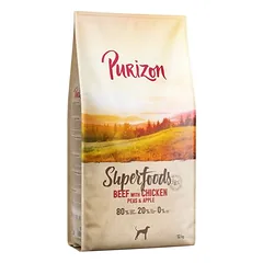 Purizon Superfoods Rind mit Huhn, Erbsen und Äpfeln