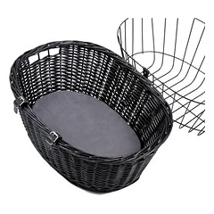 Trixie dviračio krepšys, juodas, Mažiems 5–10 kg — 4 nuotrauka