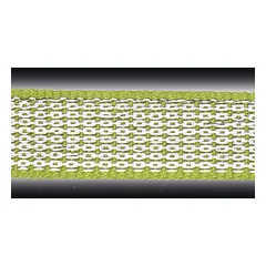 Nobby Full Reflect geltonos petnešos šuniui, M–L, 50–70 cm — 2 nuotrauka