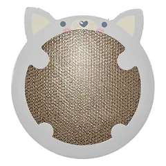 Kartoninė draskyklė su katžole TRIXIE Junior 31×2.5×32.5cm Pilka