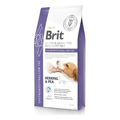 Brit GF Veterinary Diets Dog Gastrointestinal - Low Fat sausas maistas šunims