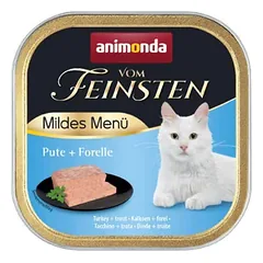 Animonda Vom Feinsten konservai katėms su kalakutiena ir upėtakiu, 100g — 2 nuotrauka