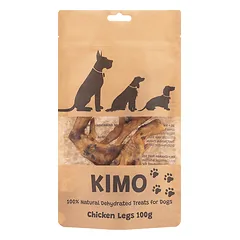 KIMO džiovintas skanėstas vištų kojos 100g