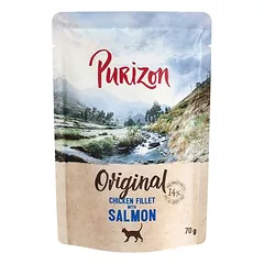 Purizon Original Adult begrūdis drėgnas maistas katėms 24 x 70 g — 5 nuotrauka