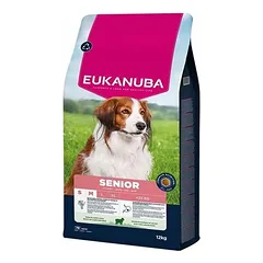 Eukanuba Dog Senior Small & Medium Lamb with Rice 12 kg