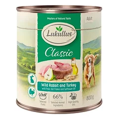 Lukullus Naturkost Adult drėgnas maistas šunims 6 x 800 g — 4 nuotrauka