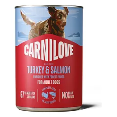 Carnilove Adult Turkey & Salmon paštetas šunims